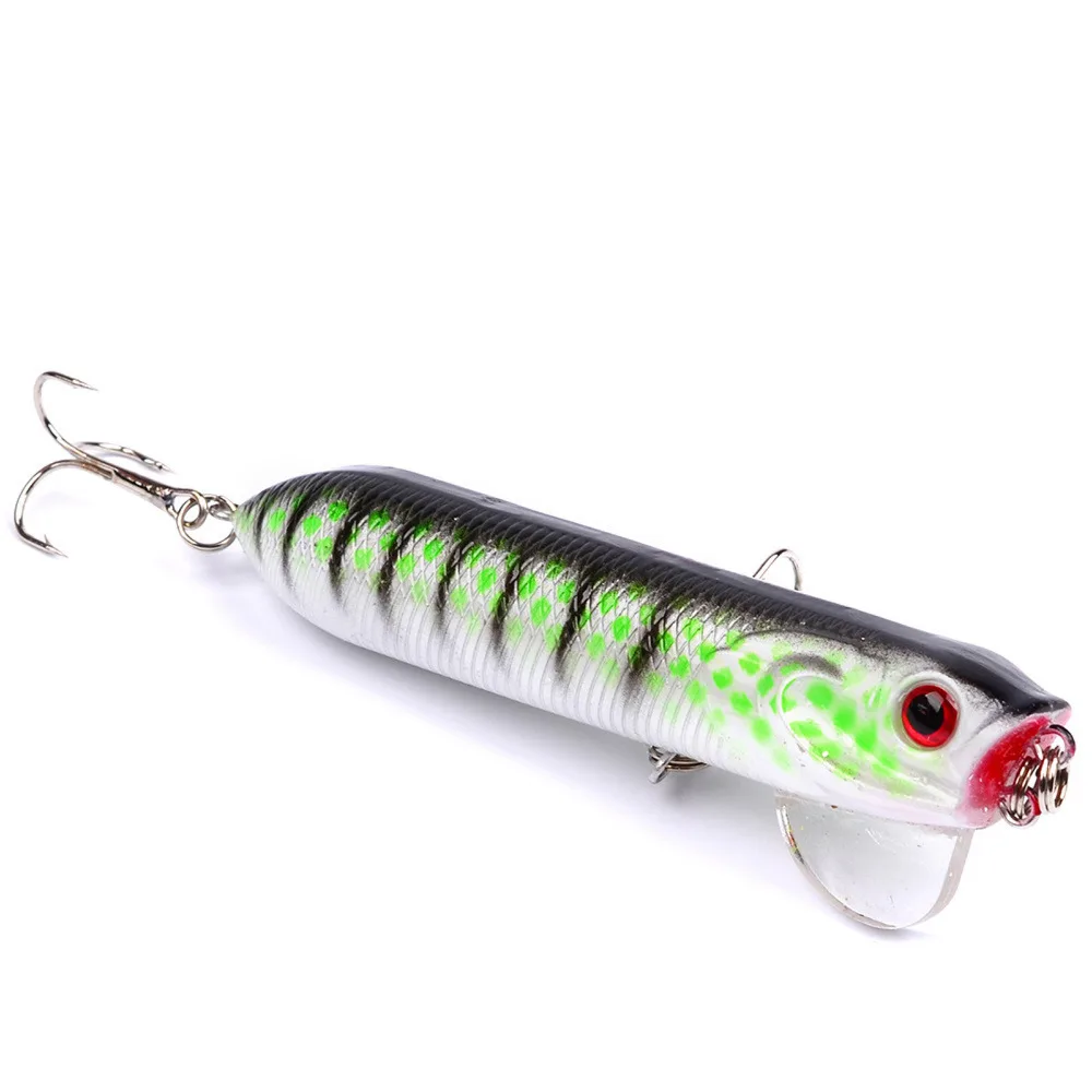 8 шт. морской Поппер блесна для рыбалки окунь приманка окуня 9 см/18 г бесплатная