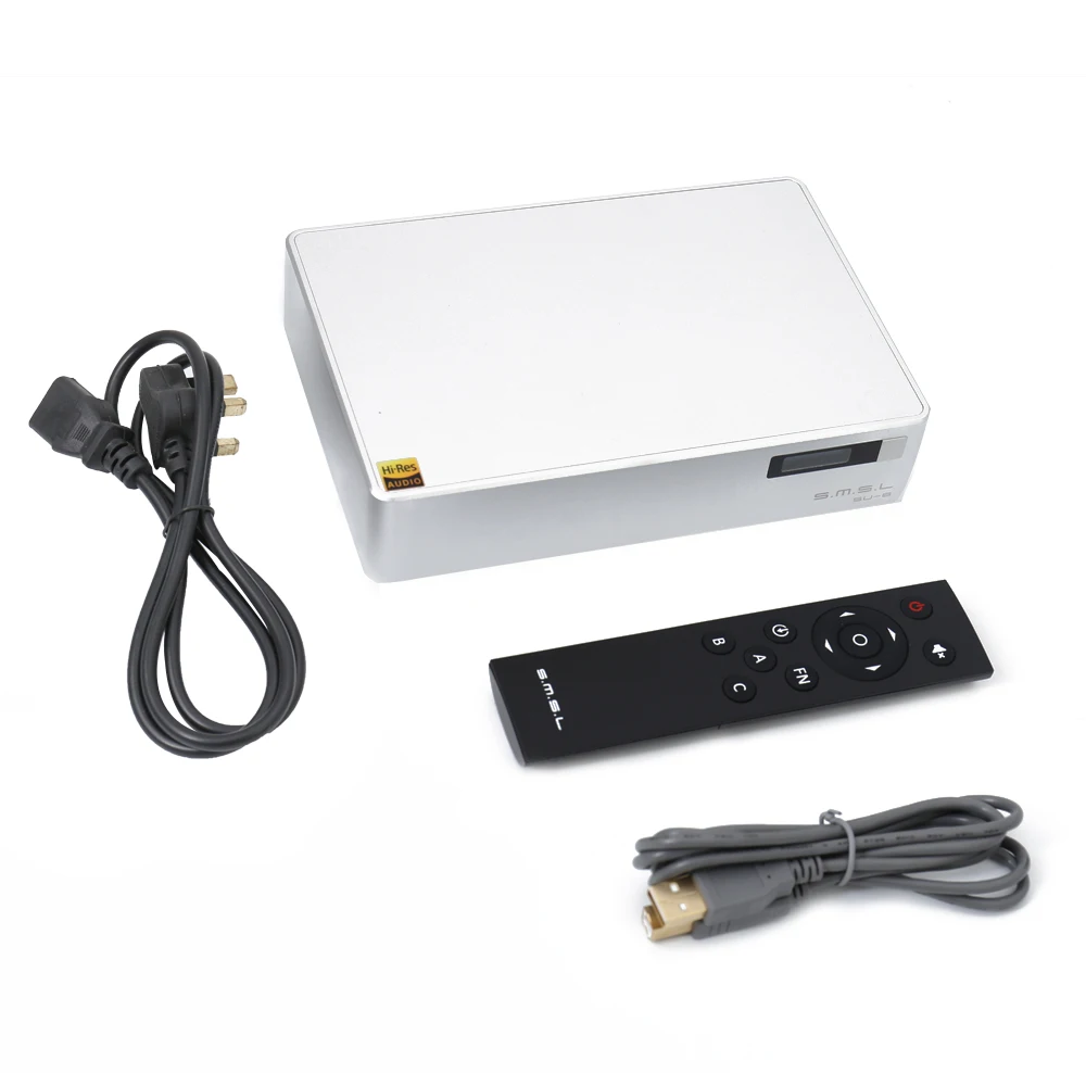 SMSL SU-8 ES9038Q2M* 2 32 бит/768 кГц DSD512 ЦАП USB/оптический/коаксиальный декодер