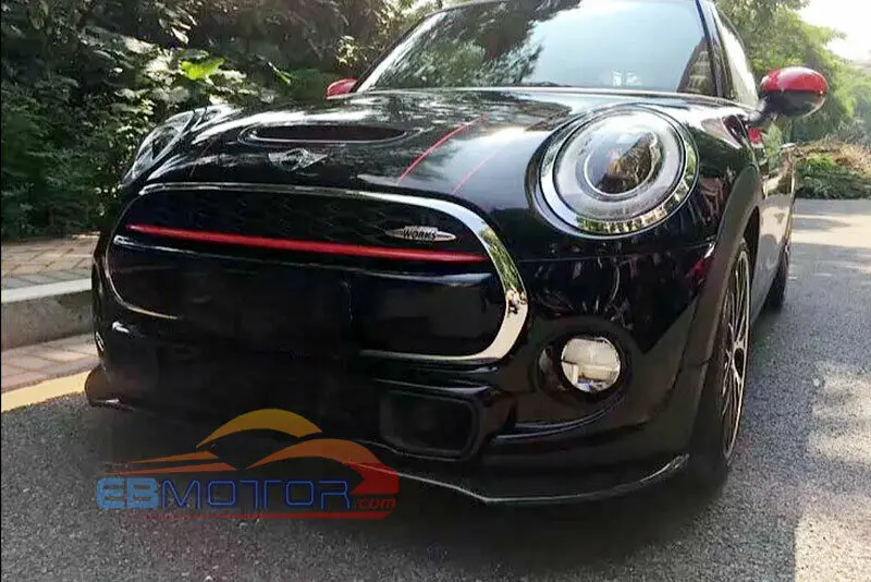 Передний спойлер из углеродного волокна бампер для Mini F55 F56 CooperS 14UP B494|Обвесы| |