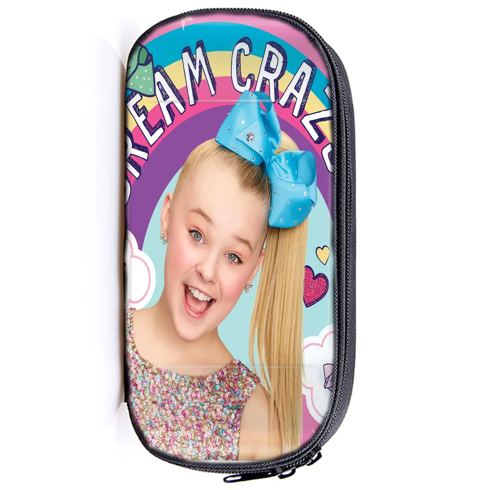 Милый пенал Jojo Siwa для детей мальчиков девочек студентов канцелярская сумка новый