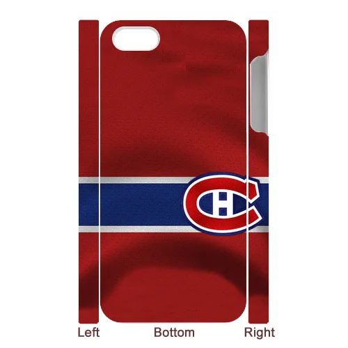 12PCS Custom montr al canadiens 3d Case for iPhone 5 |