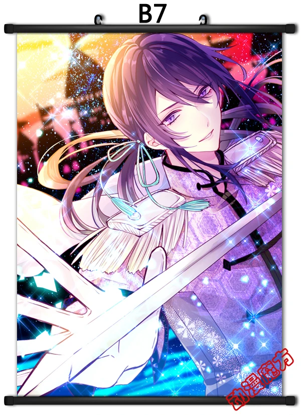 Японское аниме ансамбль звезды Akehoshi Subaru& Hidaka Hokuto& Yuuki Makoto домашний Декор стены прокрутки Декоративные плакаты с картинками