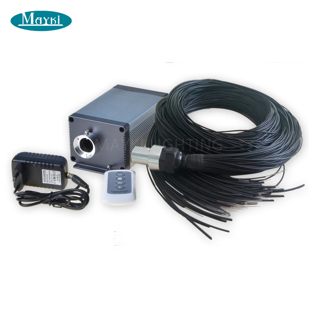 Светодиодный волоконный светильник Maykit 5 Вт с наконечниками 1 мм 2 м для сауны