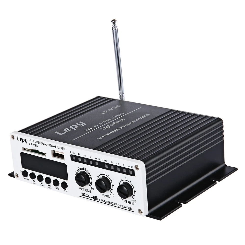 LP V9S мини Hi Fi автомобильный усилитель мощный супер бас стерео аудио loudsper
