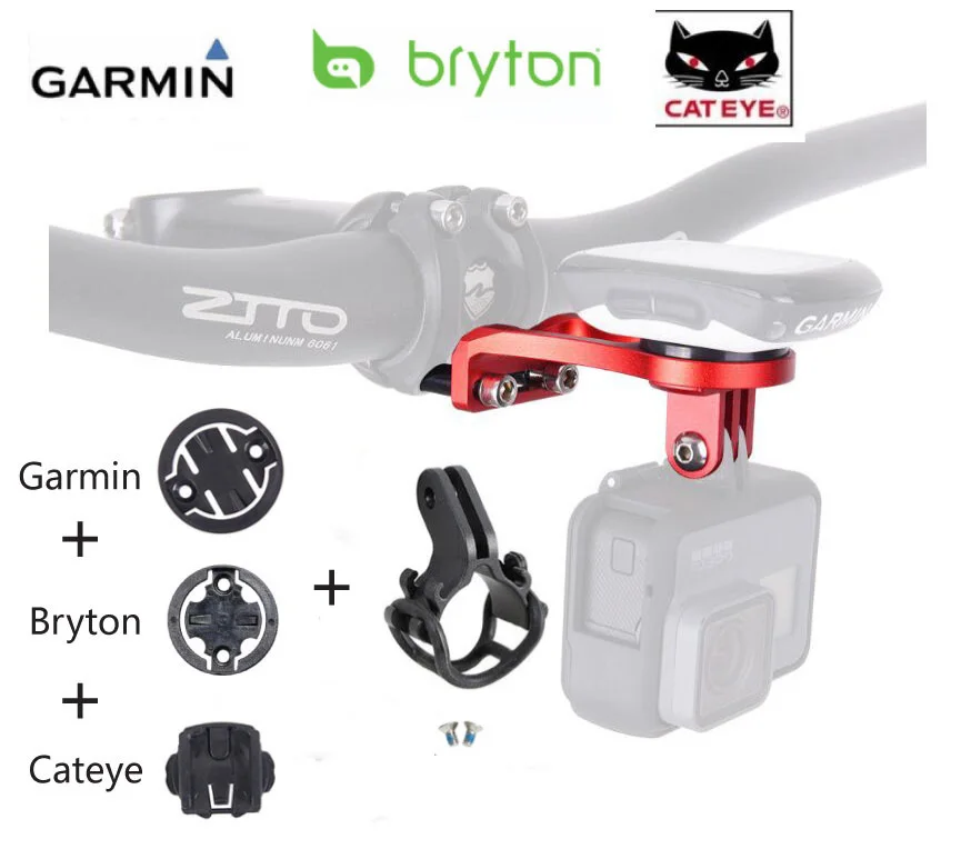 Держатель для камеры Garmin Cateye Bryton Rider 3 вида | Спорт и развлечения