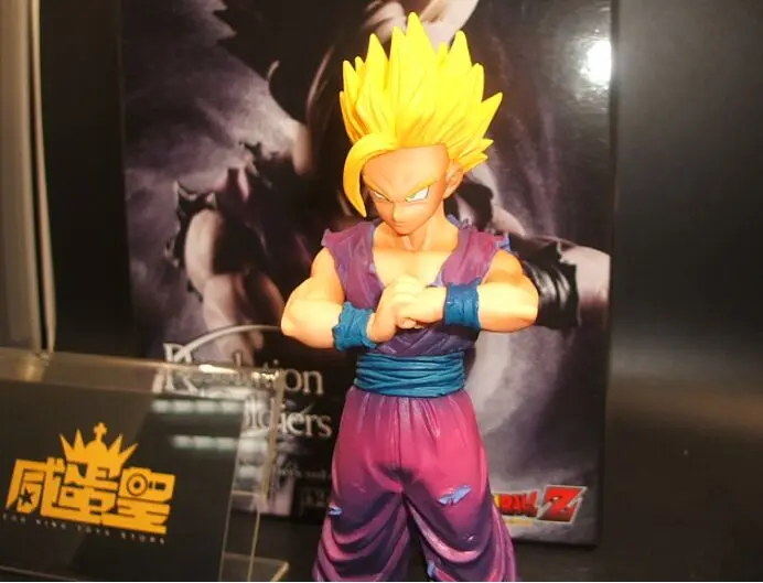 Оригинальная фигурка Banpresto Dragon Ball Z Son Gohan Super Saiyan разрешение солдат vol.4 фигурка игрушки ros