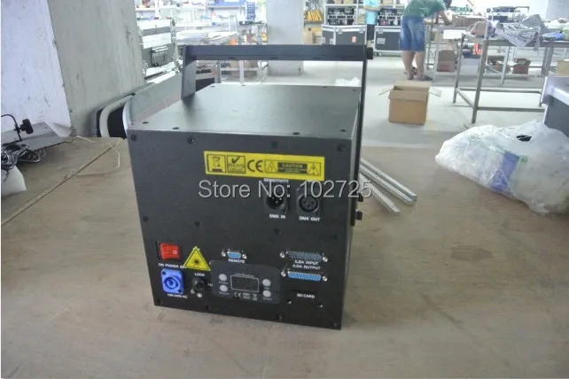 Бесплатная доставка OEM случай 3 Вт RGB Анимация лазерное шоу системы|laser show system|rgb