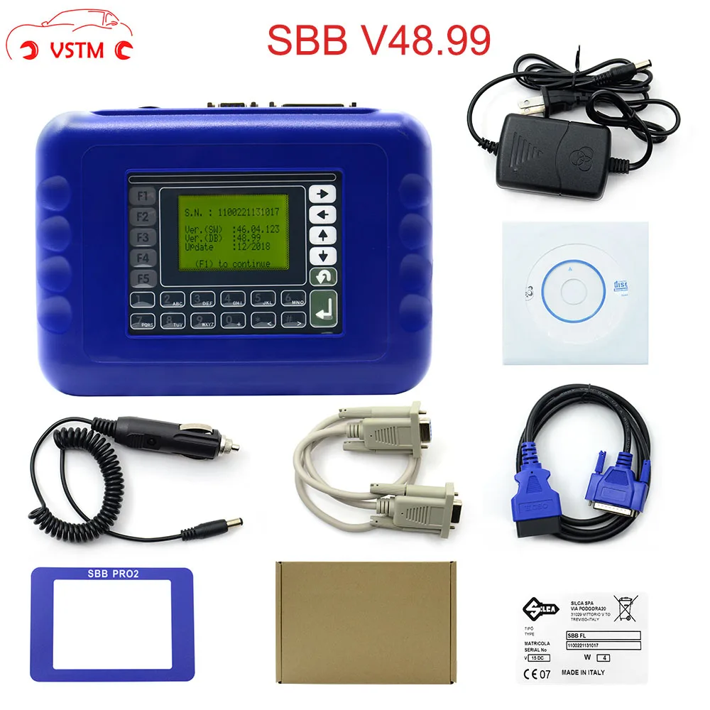 

Car Keys Maker SBB Pro2 V48.99 V48.88 Mini Zedbull Auto Key Programmer SBB Pro 2 48.99 48.88 Zed Bull OBD Key Transponder
