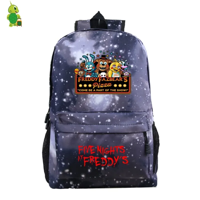 Забавный рюкзак Five Nights At Freddy FNAF, повседневные дорожные сумки, школьные сумки для подростков, женский и мужской рюкзак для ноутбука, детские сумки для книг