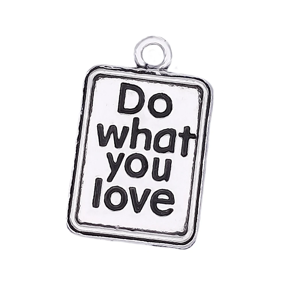 Изготовленный На Заказ простой дизайн античный серебряный прямоугольник