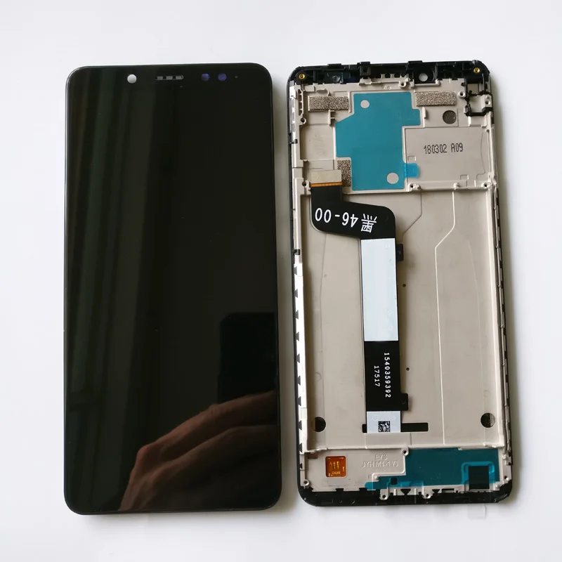 Черный/Белый Полный ЖК дисплей + дигитайзер сенсорного экрана в сборе с рамкой