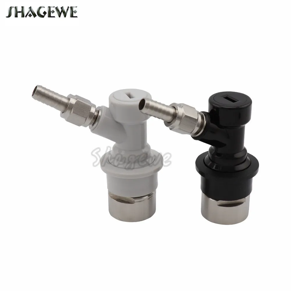 

Draft Beer Keg Coupler Ball Lock Post Disconnect Conversion Kit G5/8 Thread Bottle Carbonation Cap for Home Beer Brewing
