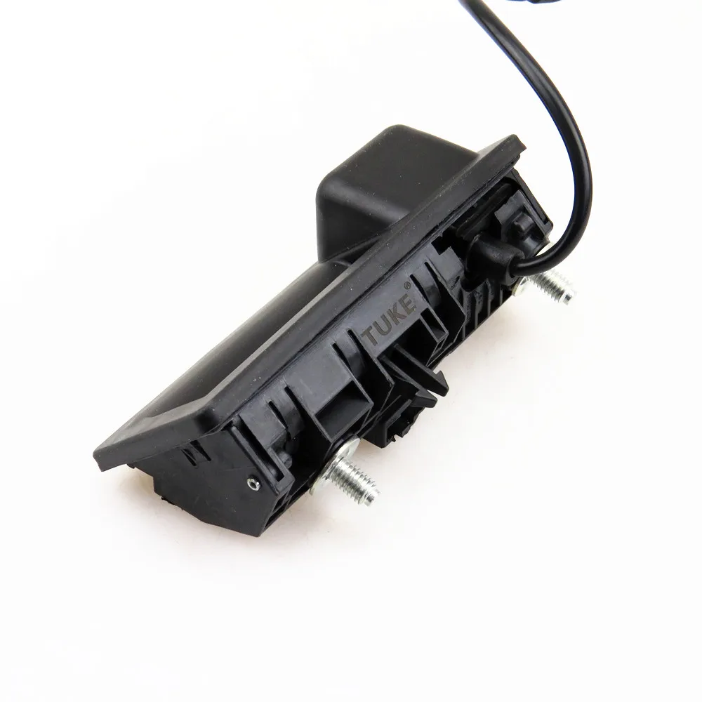 TUKE 12V парковка RGB углеродное волокно Задняя Крышка багажника заднего вида видео Камера для VW Tiguan A4 A5 A6 A7 Q5 RNS310 RCD510 RNS510 5ND 827 566 C 5ND827566C