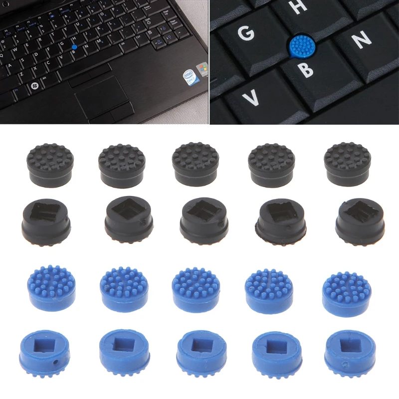 10 шт. черные крышки указателей для ноутбука hp Keyboard Trackpoint Little Dot cap | Компьютеры и