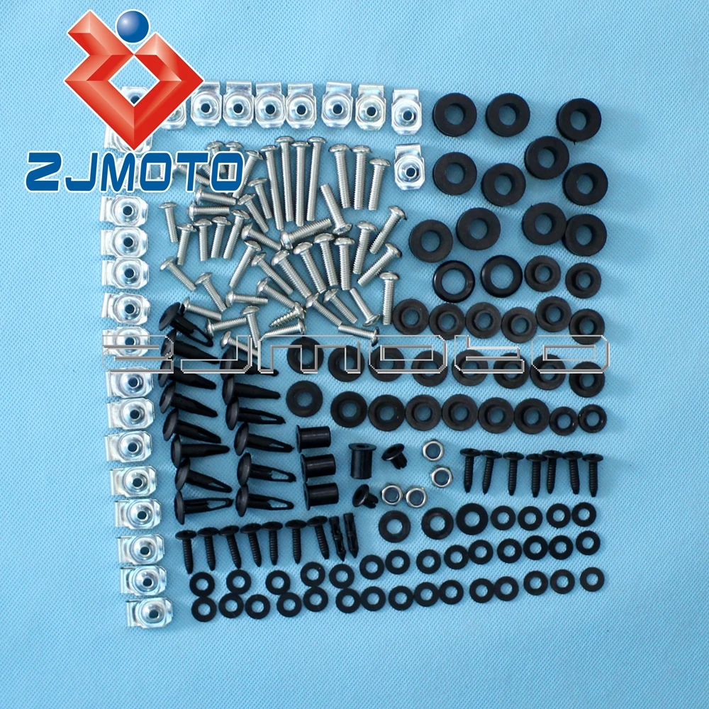 Полный комплект винтов для обтекателя кузова мотоцикла Комплект болтов Yamaha YZF R6S