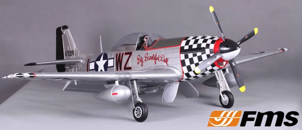FMS 1400 мм 1 4 м P51 P 51 D Mustang BBD большой Beautil кукла новые V8 с самонастраиваемым