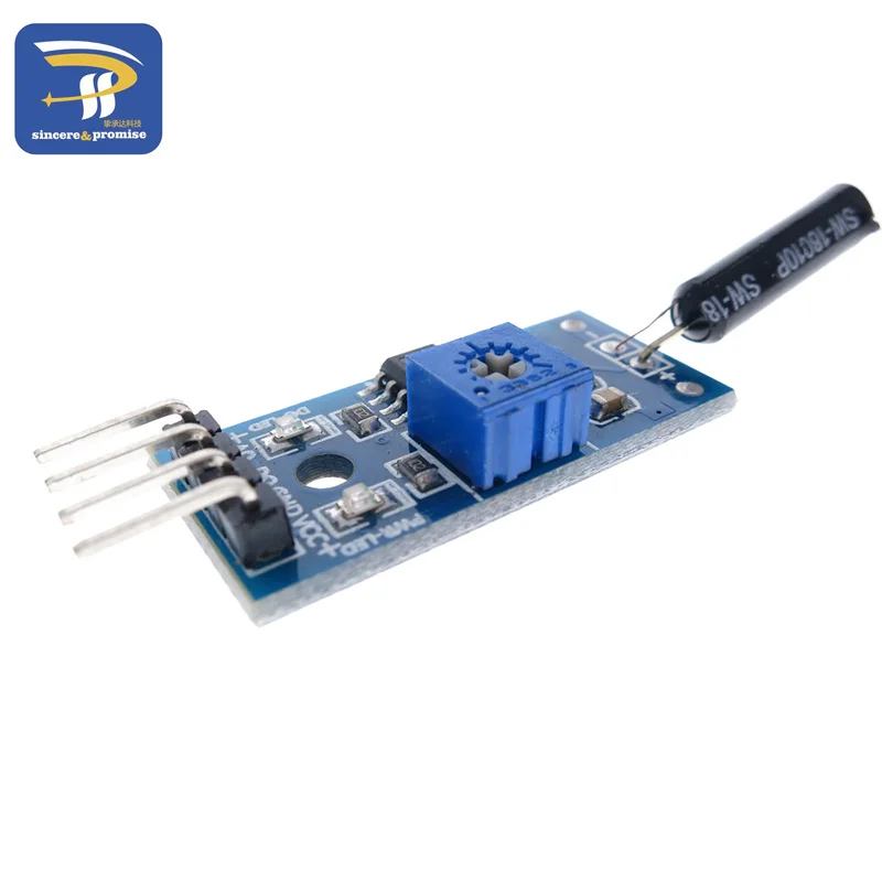 Нормально открытый шок модуль датчика вибрации модуль датчика для Arduino модуль сигнализации