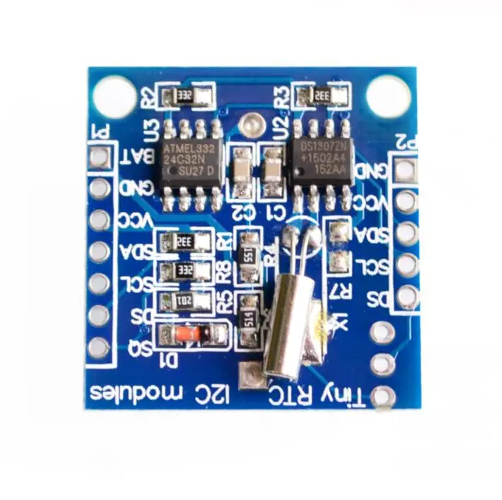 Крошечные RTC I2C модули 24C32 память DS1307 тактовый модуль (без батареи) | Электронные