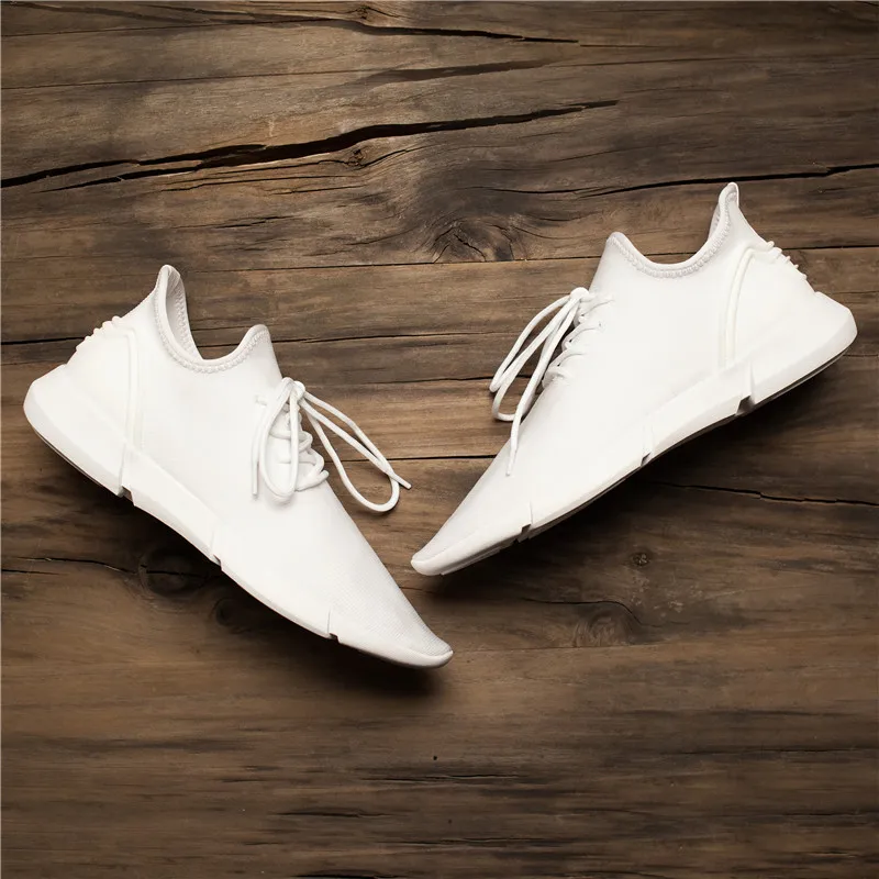 XPER Brand Sneakers Men Non-Leather Casual Shoes Fashion White Footwear Male Leisure Walking Wear Comfort #XHY51710WI | Обувь