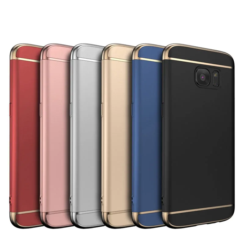 Чехол для Samsung Galaxy S7 Edge жесткий защитный чехол задней панели S6 edge S8 Plus A5 A7 J5 J7 Prime C7 C9