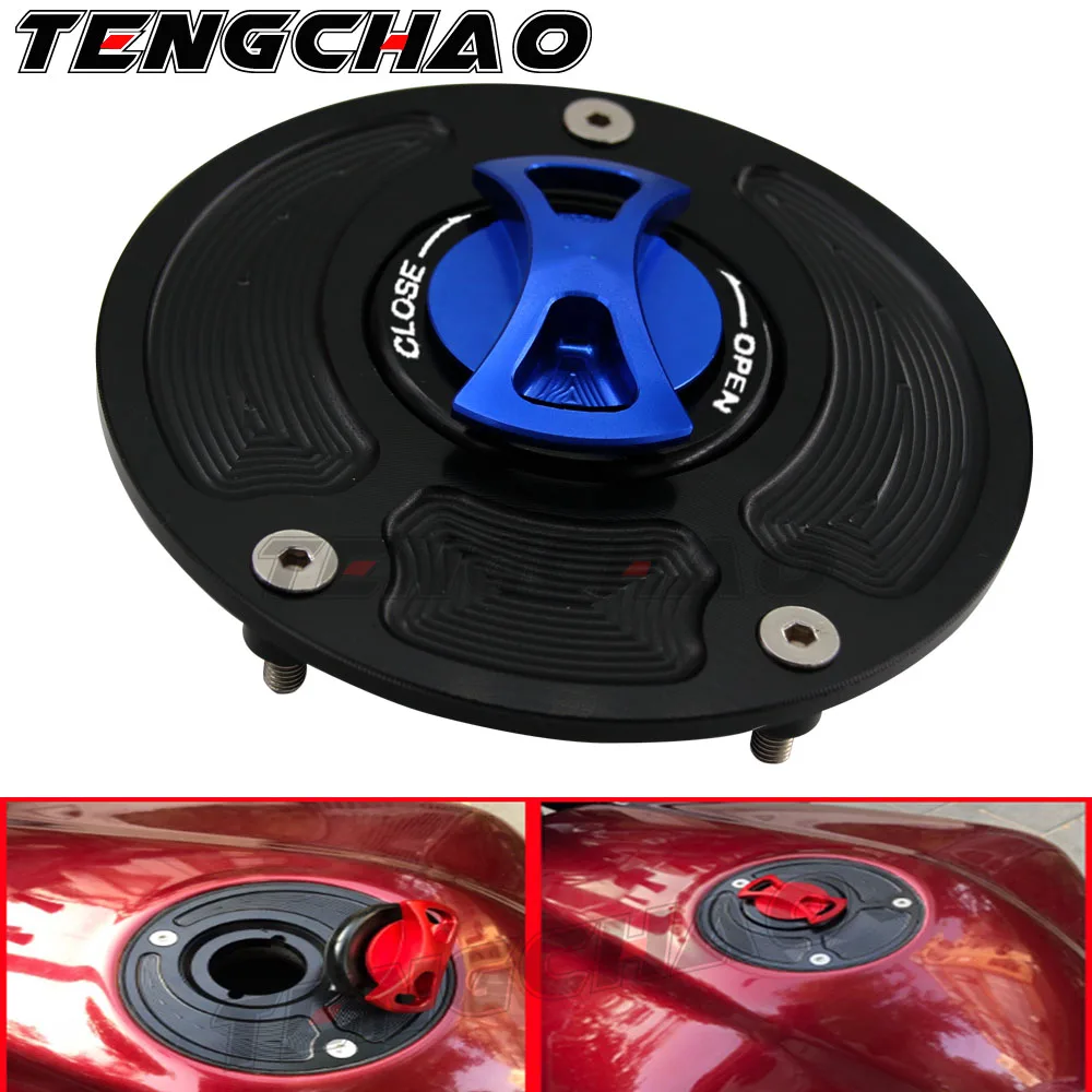 

8 Colors Gas Cap Petrol Covers For Honda CBR 900 1995 - 1999 CNC Motorcycle Accessories Billet Fuel Tank Cover 1996 1997 1998