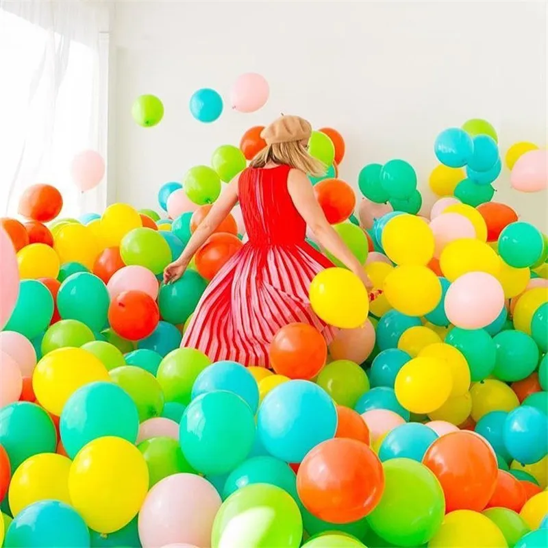 

10pcs 12inch 2.2g Matte Latex Balloon Birthday Party Wedding Valentine's Day Decoration Air Globos Kid Toy Party Supplies Baloon