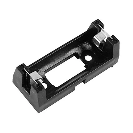 SCLS Plastic Shell 3V CR123A Button Cell Battery Sockets Holder Case Black | Электроника