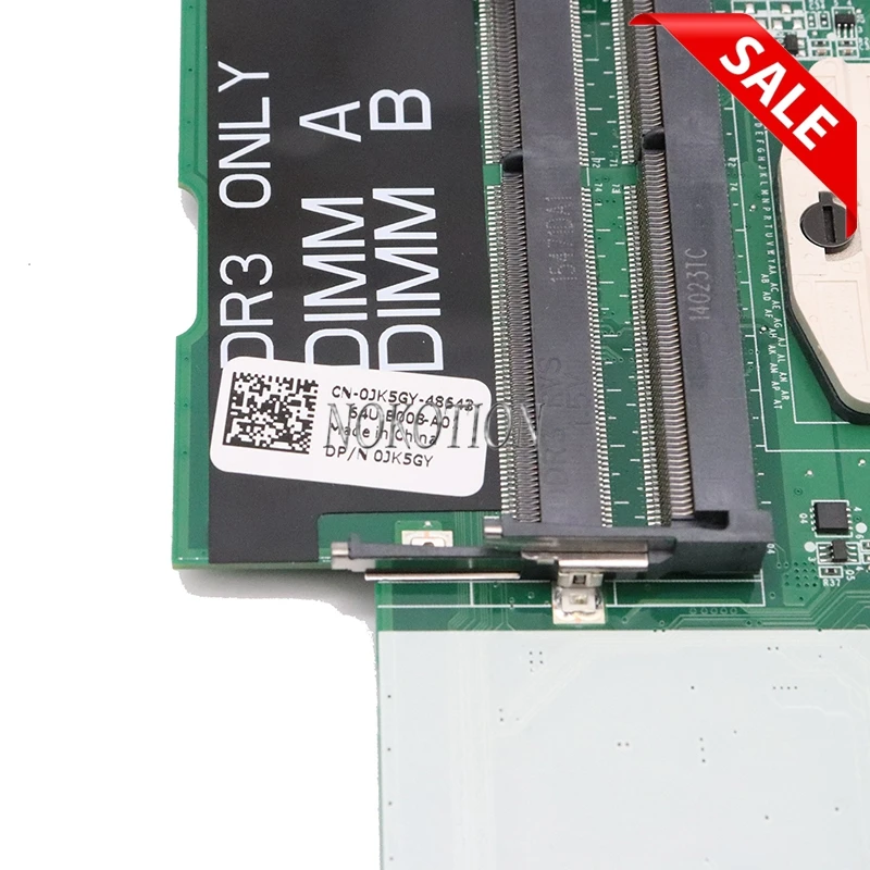 NOKOTION CN 0JK5GY JK5GY DA0V08MB6D1 материнская плата для ноутбука Dell Vostro 3460 V3460 Материнская HD4000