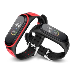 Браслет для xiaomi mi band 5 часов ремень Мягкий силиконовый фитнес-браслета mi band 4 браслет miband 6 nfc аксессуары умный Браслет xiaomi mi band 3 сменный ремешок