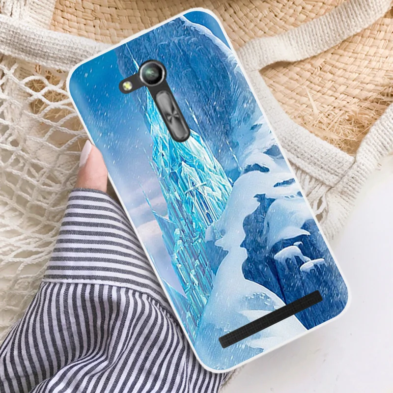 4.5&quot for Asus Zenfone GO ZB452KG ZB450KL Bridge Phone Cases Ultrathin Soft Silicone X014D Protector Capa |