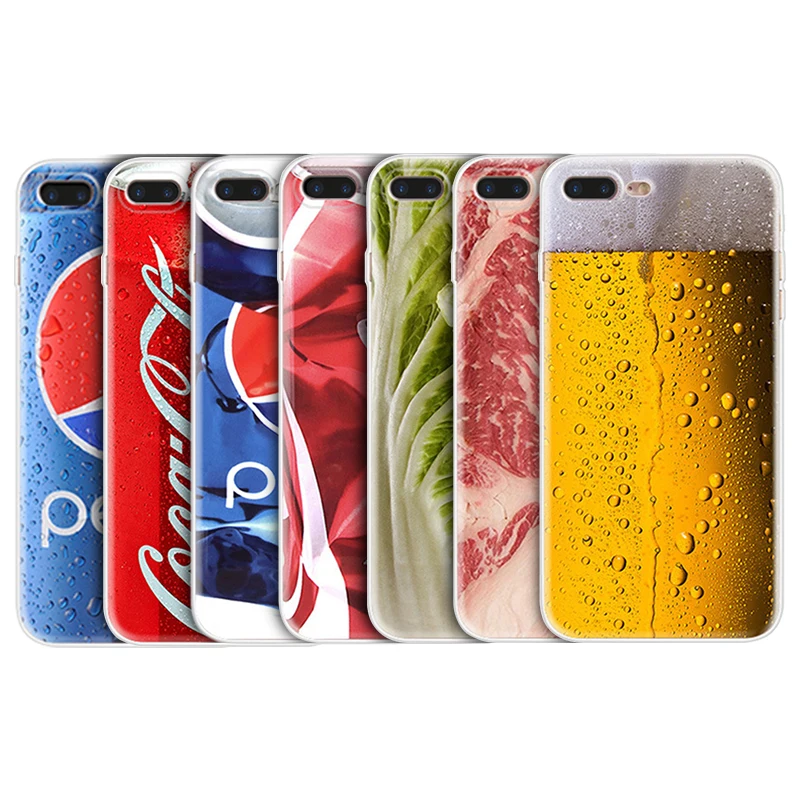 Забавный Мягкий чехол из ТПУ для iPhone XR X XS MAX 6 6S 7 8 Plus прозрачный экран камеры и