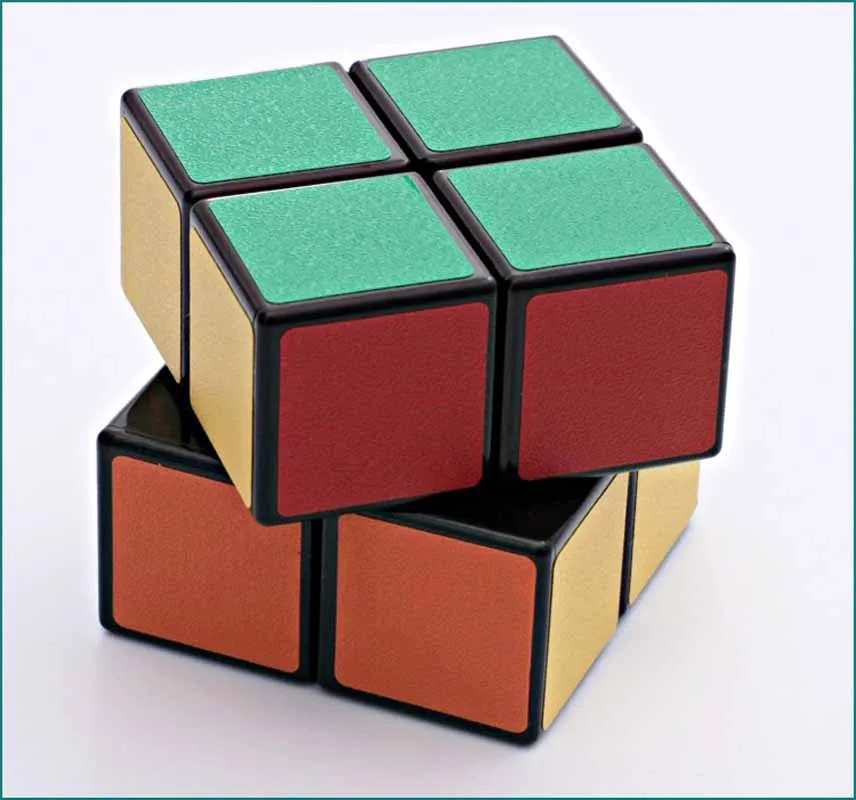 2X2X2 куб головоломка магический для детей обучающая игрушка с руководством|magic