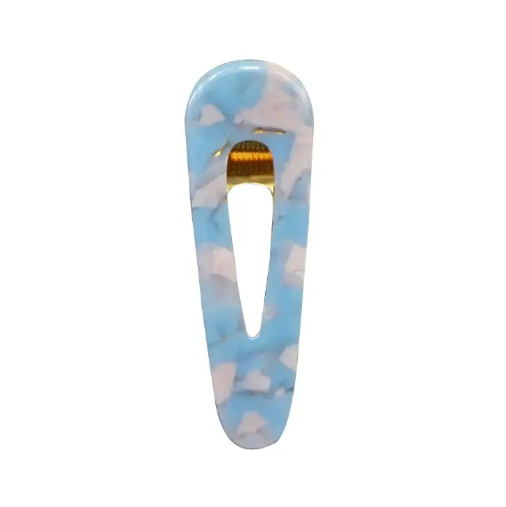 Модная заколка для волос в форме капли воды аксессуары утконоса заколки с