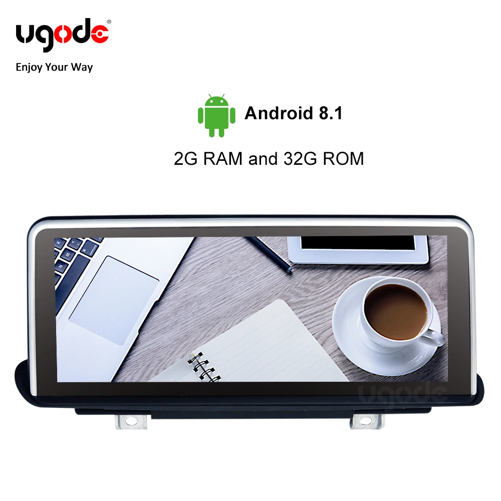 Ugode PX6 Автомобильный GPS навигатор 10 25 &quotAndroid 9 0 для BMW X5 F15 X6 F16 (2014-2017) NBT Радио Видео