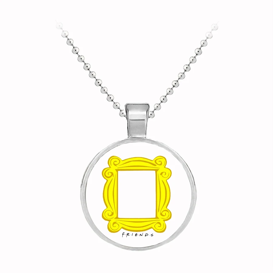 Американский ТВ показать друзьям ожерелье Central perk Кофе кулон времени для лучшего