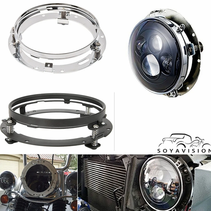 SOYAVISION для Jeep wrangler аксессуары 7 дюймов круглый Монтажный кронштейн кольцо