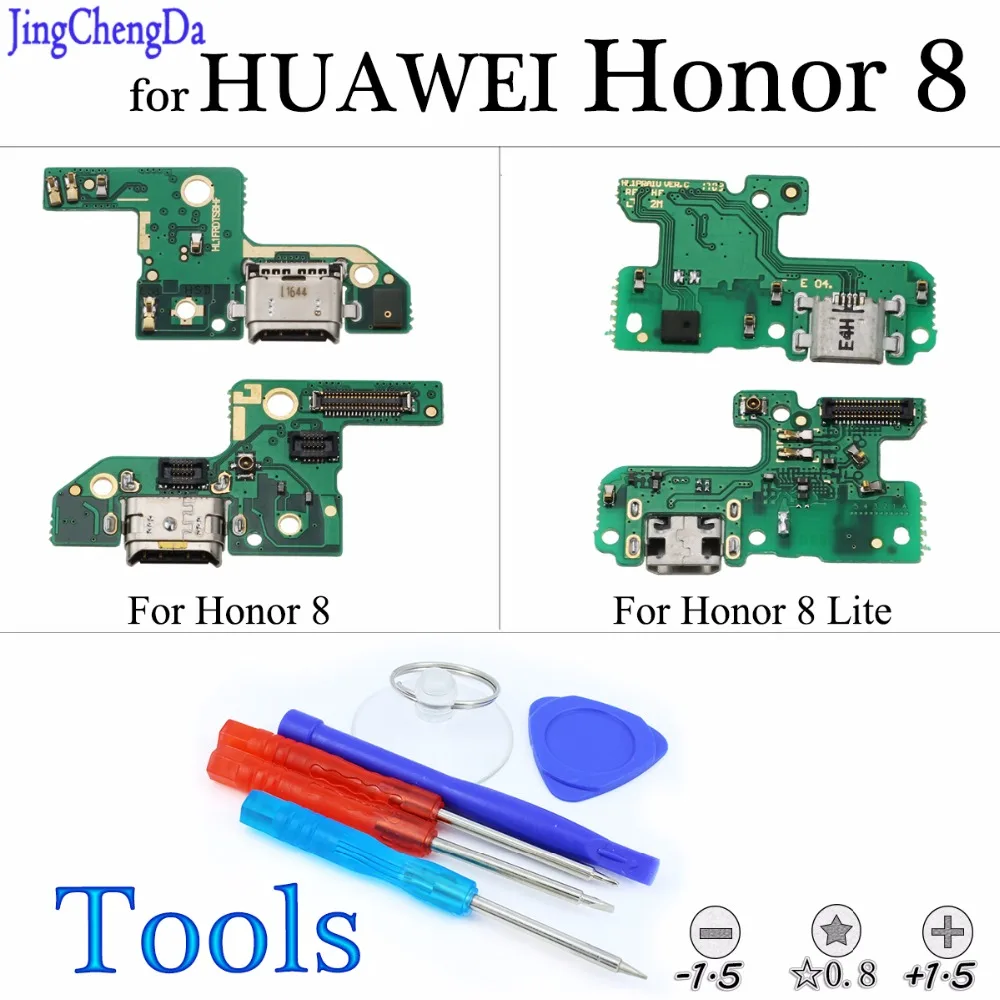 JCD Совершенно новый для honor 8 Lite USB разъем зарядный порт док станция гибкий кабель с