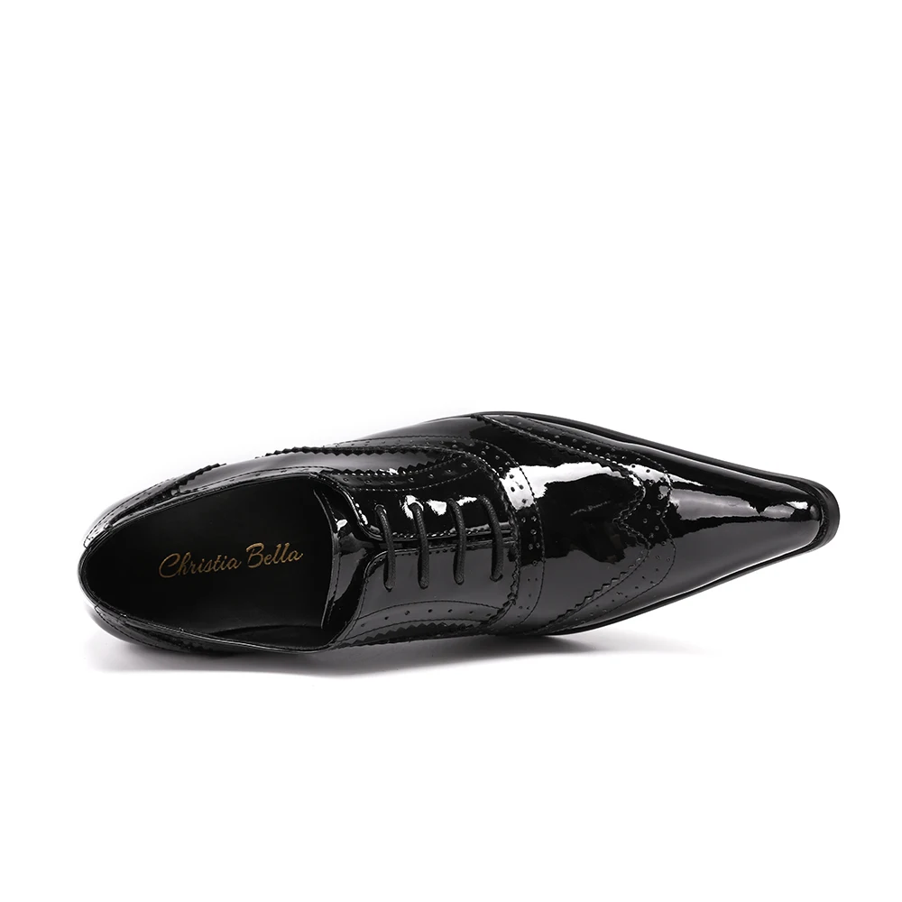 Christia Bella Модельные туфли на высоком каблуке под платье в стиле панк рок мода