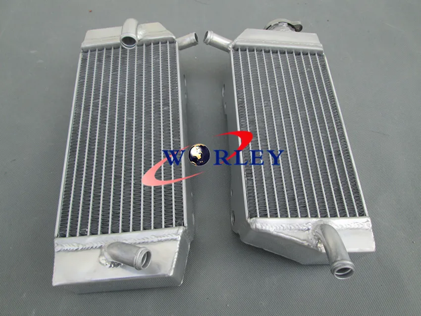 Для Honda CRF450 CRF450R CRF 450 R CRF 450R 2005 2006 2007 2008 05 06 07 08 Алюминий радиатора