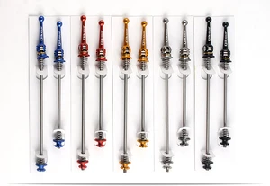 49 г1 пара титановый Ti Шашлык 100 мм130 мм велосипед MTB горный велосипед для велоспорта быстросъемный легкий черный новый