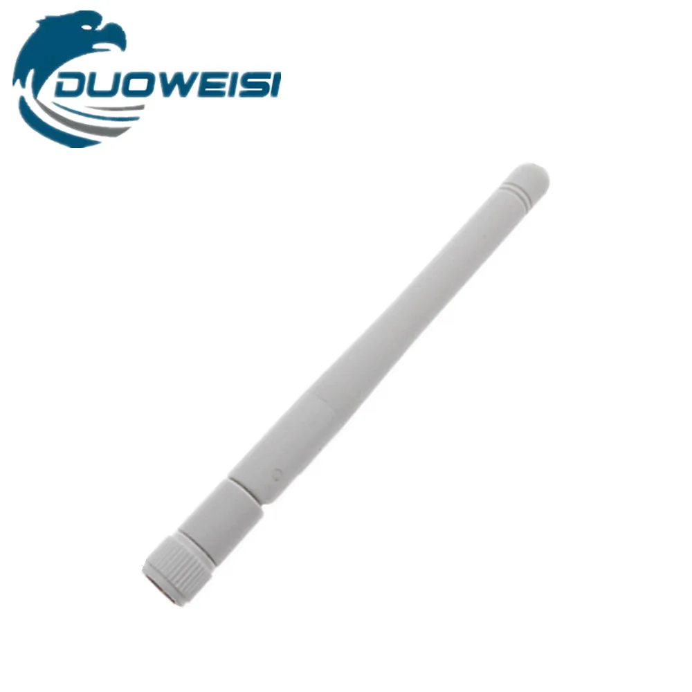 

2.4G 3DB omnidirectional white wireless WIFI module folding antenna SMA spiky white pin camera antenna Length : 109MM