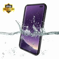 ip68 waterproof phone case for samsung galaxy s10 plus luxury full shockproof protection transparent armor back cover for s10