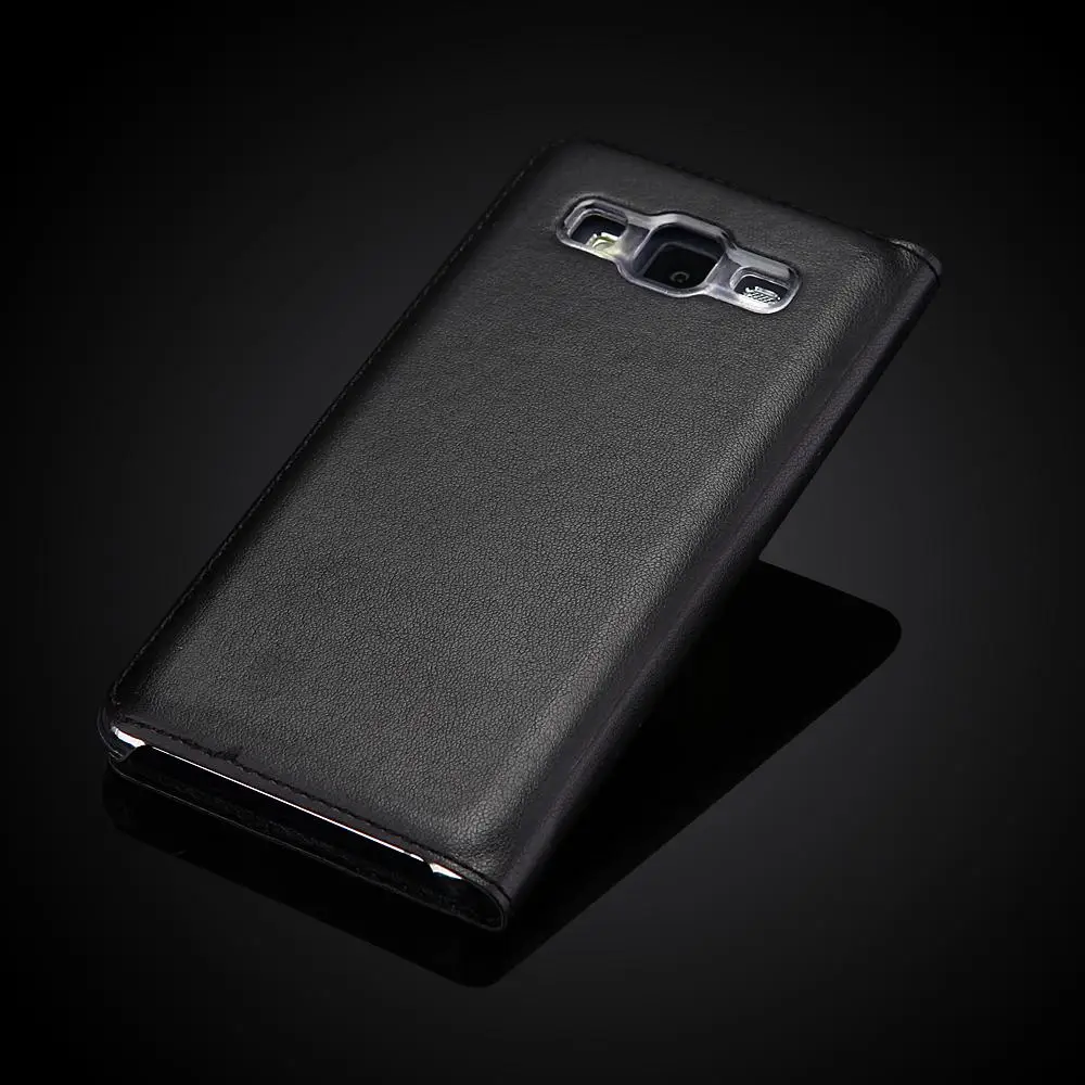 Роскошный классический чехол для телефона с окошком Samsung Galaxy O5 On5 G5500 G550 G550F