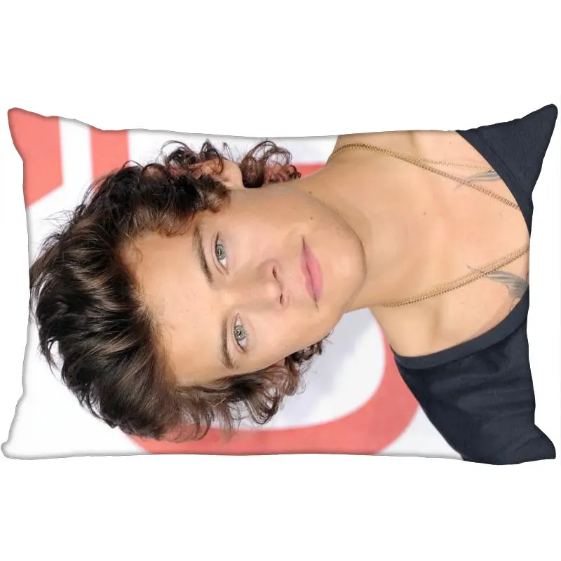 Pillow Case Пользовательские Гарри стили Новое поступление прямоугольные аниме Наволочки на молнии Пользовательские наволочки Свадебный Декоративный Рождественский подарок - Цвет: Pillow Case