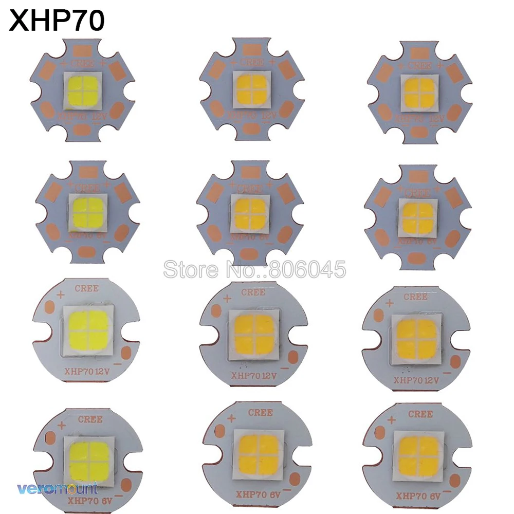 Светодиодный излучатель CREE XHP50 XHP50.2 XHP70 XHP70.2 2 го поколения холодный белый