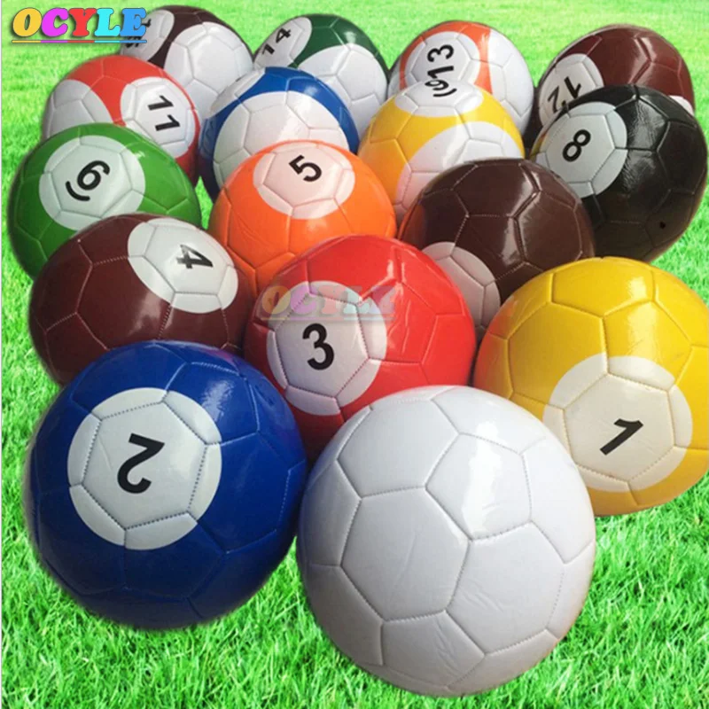 Free Shipping Giant Inflatable Snooker Soccer Ball in Snookball Game Huge Billiards Ball(Air Pump+16 pcs Toy) Balls)|Надувные игрушки|