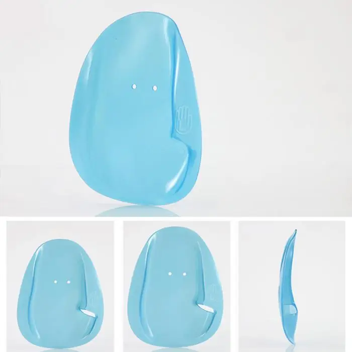 

1 Pair Swimming Paddles translucent PC Hand Webbed Gloves beginner Hand Fin Training Dive Paddle Gloves Paddles Water Sport