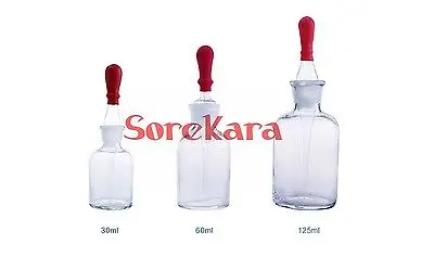 2x30 мл стеклянный флакон-дозатор для капель контейнер эфирных масел жидкий Фарм |