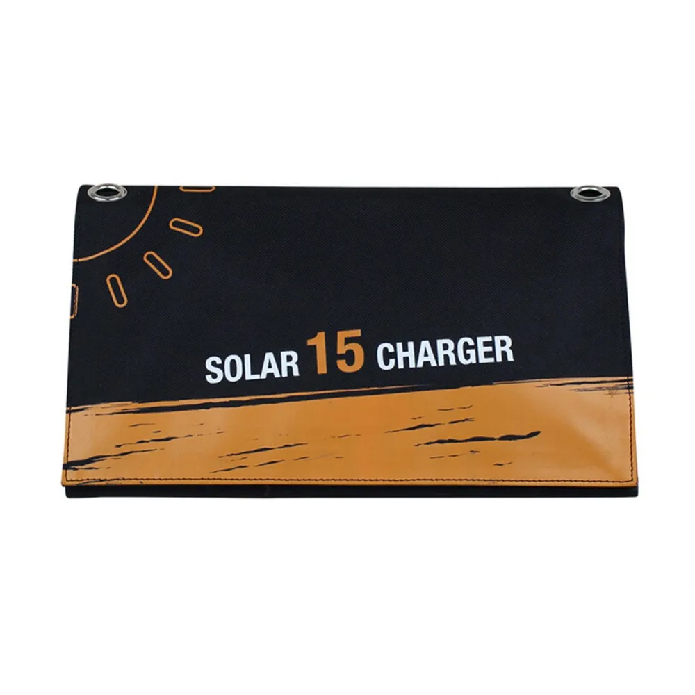 Складное водонепроницаемое зарядное устройство с солнечной панелью внешний
