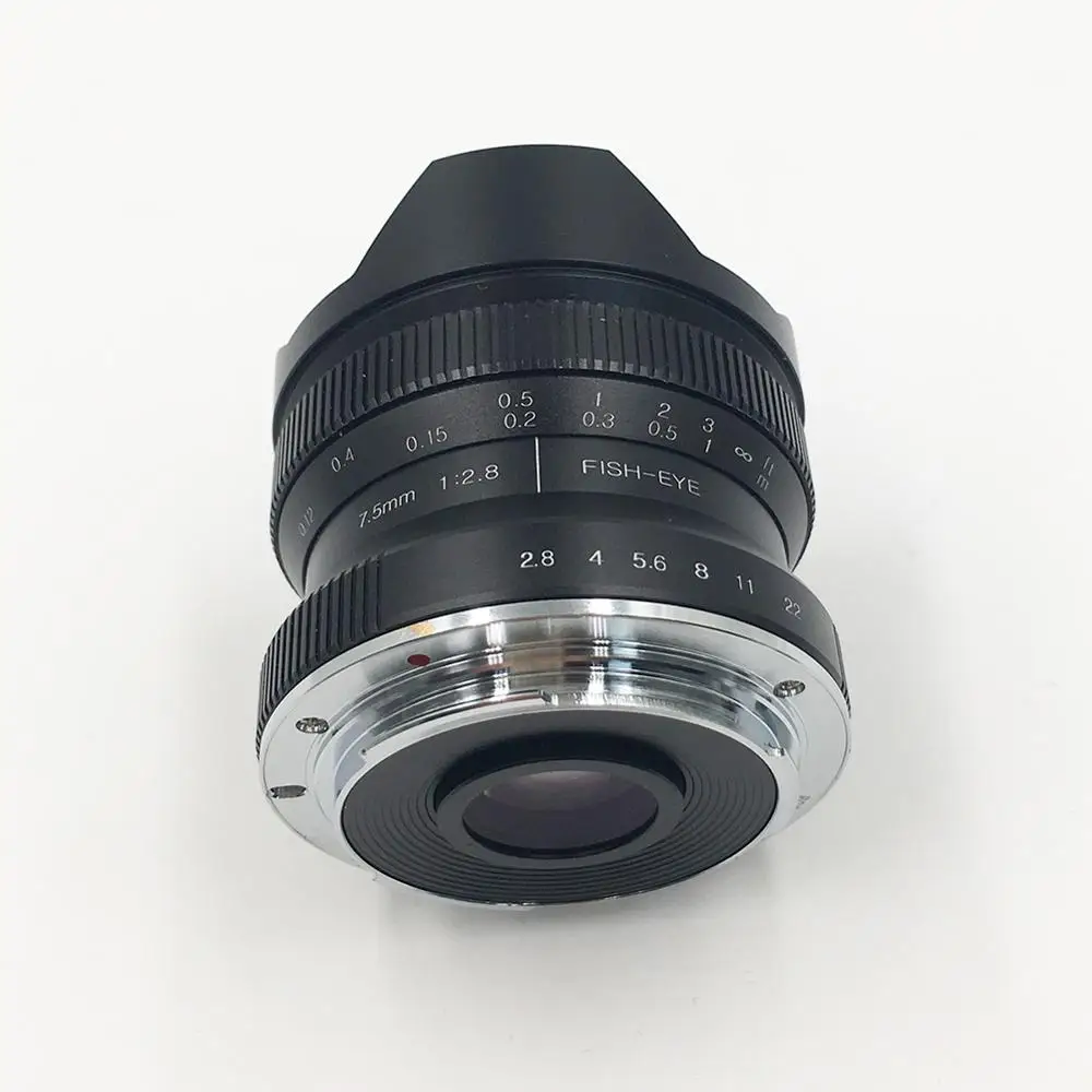 Слишком много Star 7 5 мм F2.8 “рыбий глаз” с супер широкоугольный объектив ручной